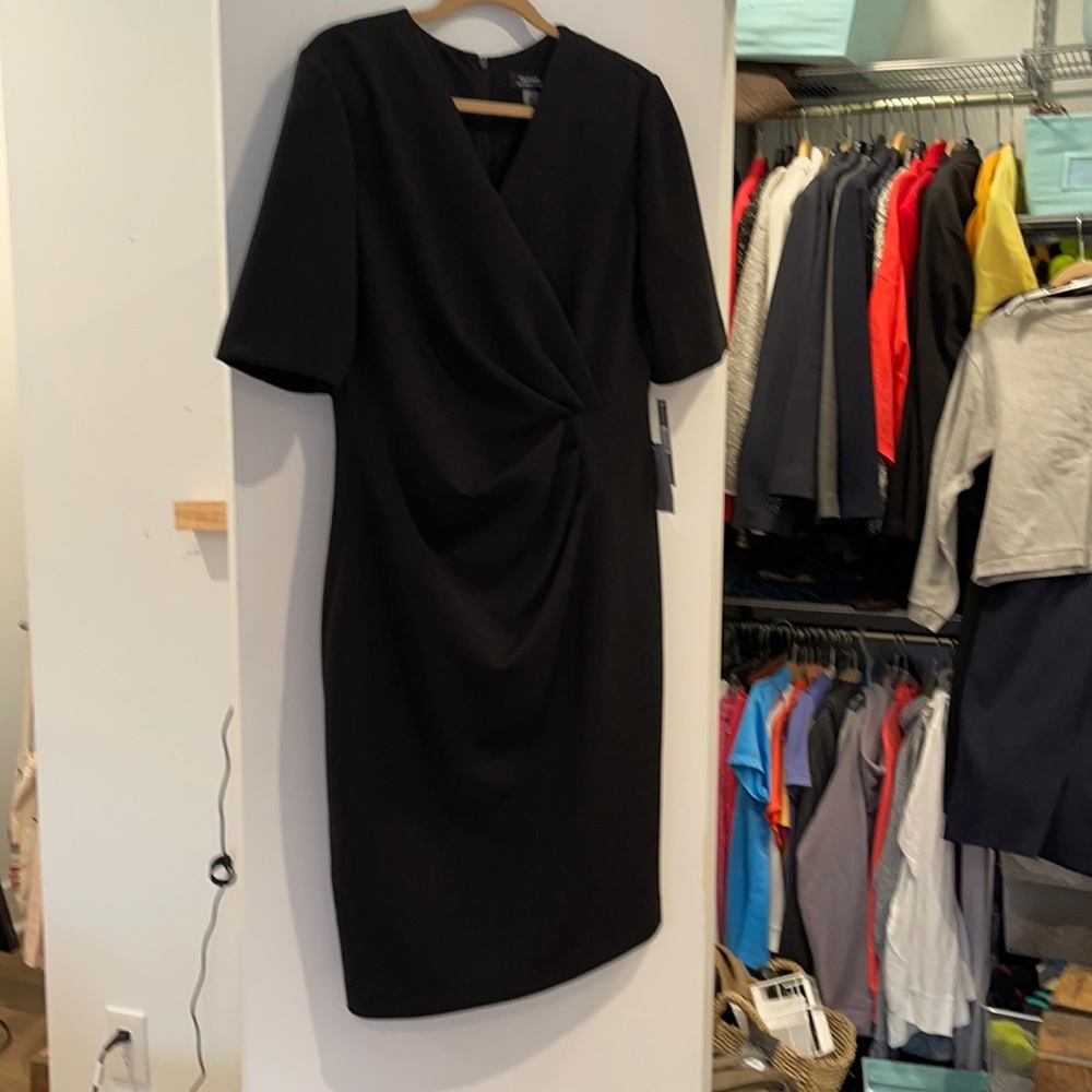 Black Tahari dress for work or a night out!